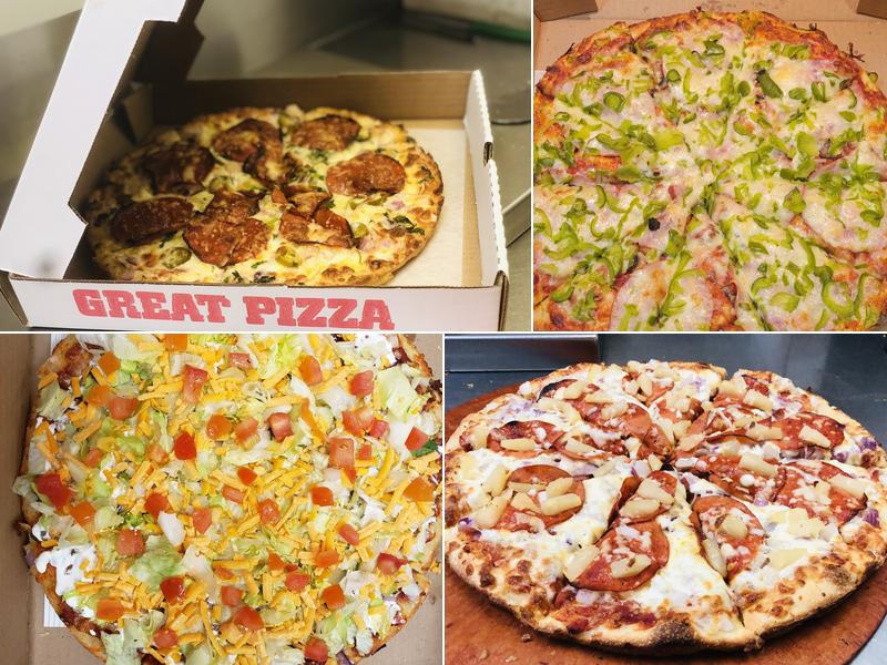 Great Pizza and Indian cuisine