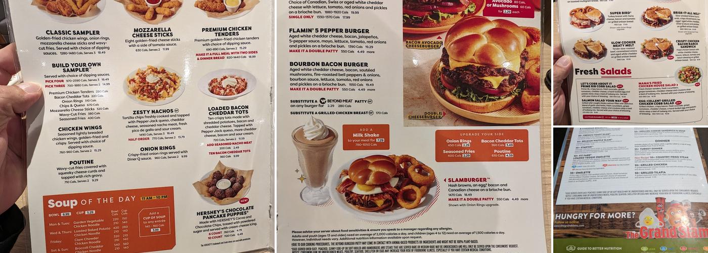 Denny's Menu