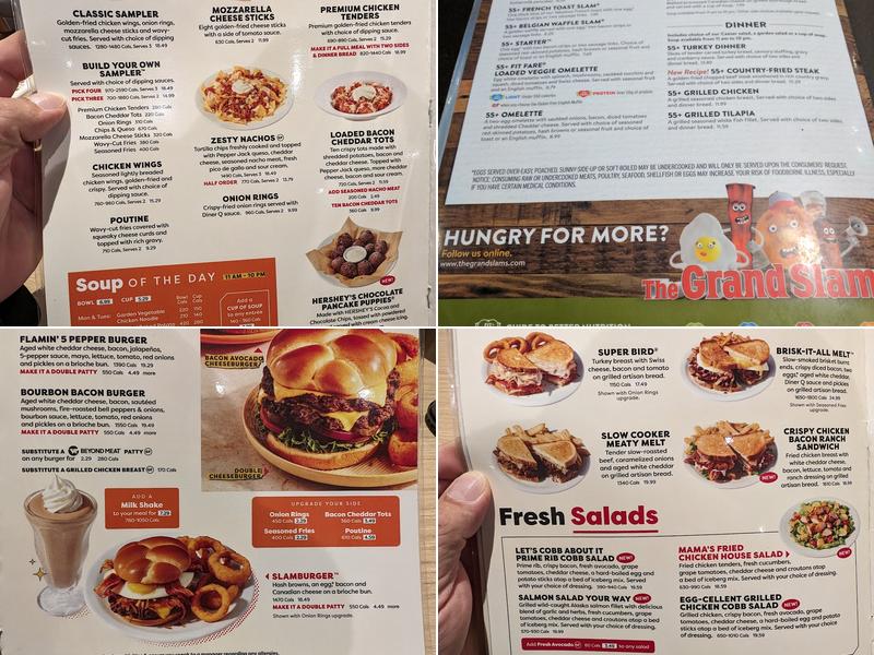 Denny's Menu
