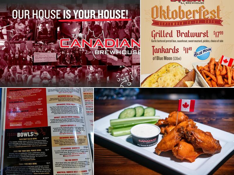 The Canadian Brewhouse & Grill (Abbotsford) Menu