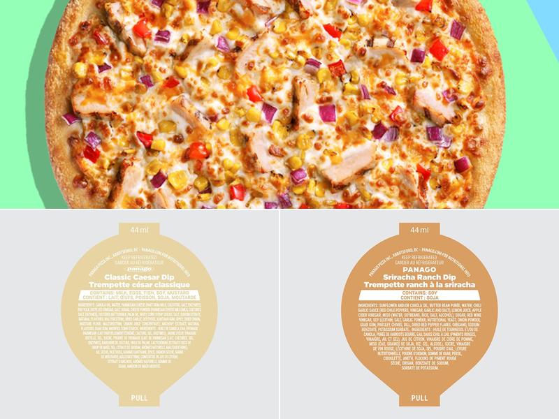 Panago Pizza Menu