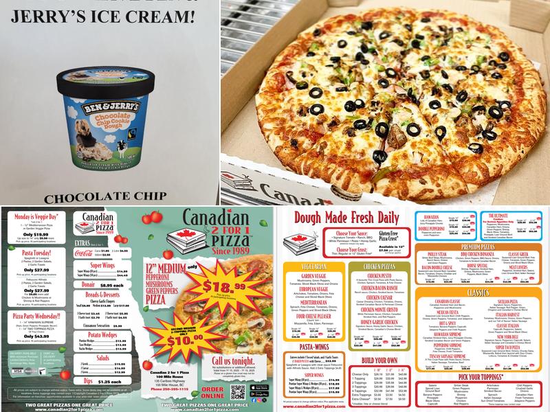 Canadian 2 For 1 Pizza - Armstrong Menu