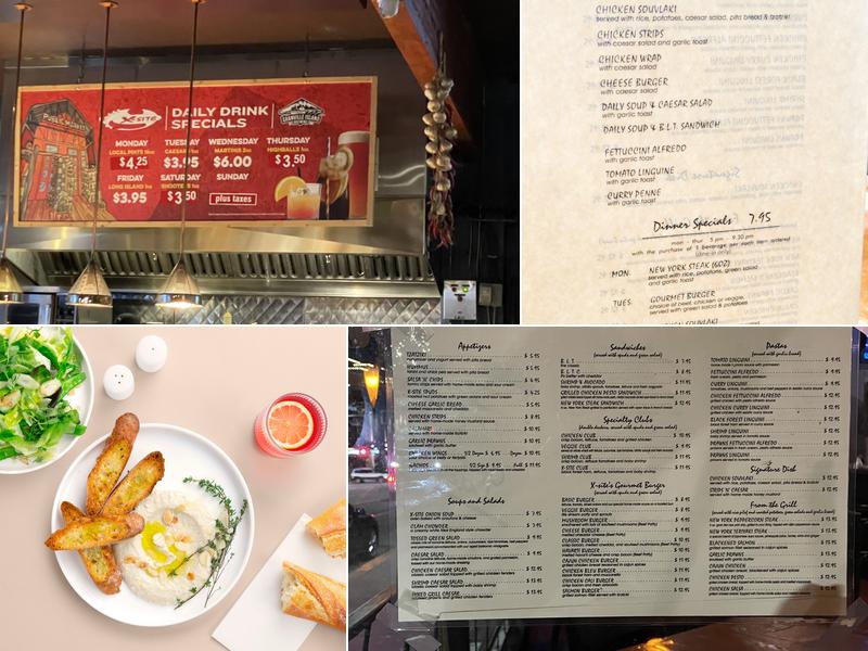 X-Site Grill & Bistro Menu