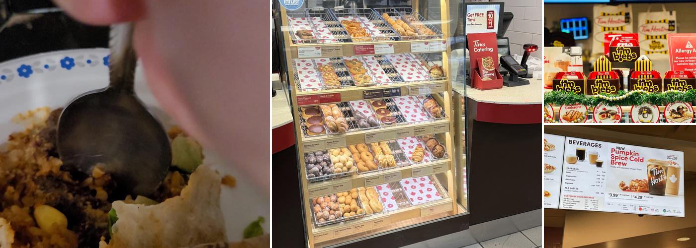 Tim Hortons Menu