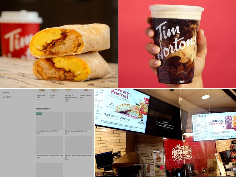 Tim Hortons Menu