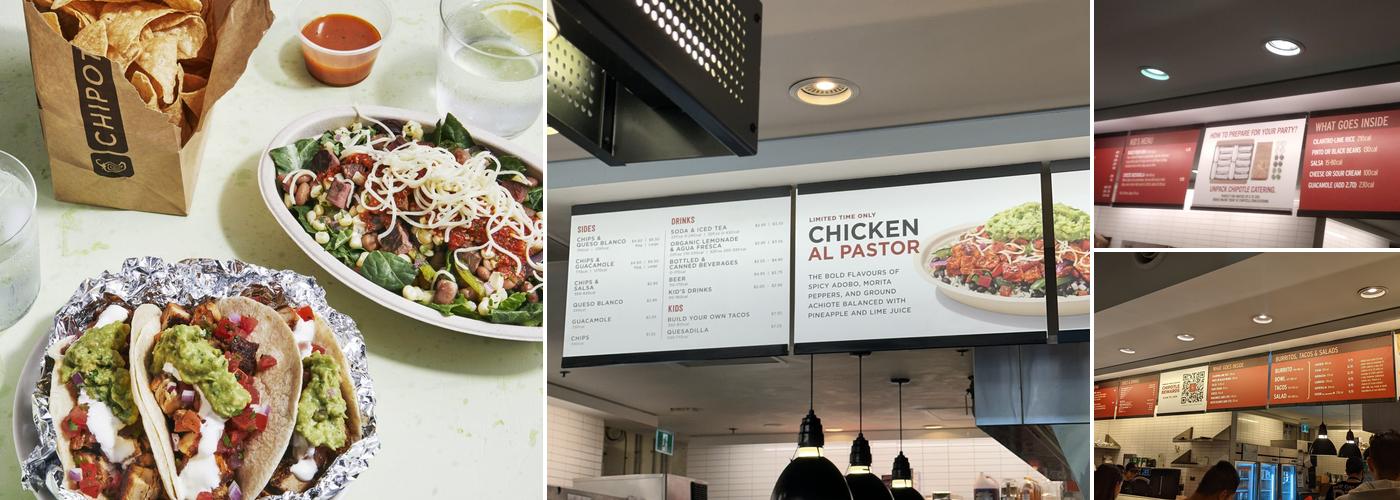 Chipotle Mexican Grill Menu