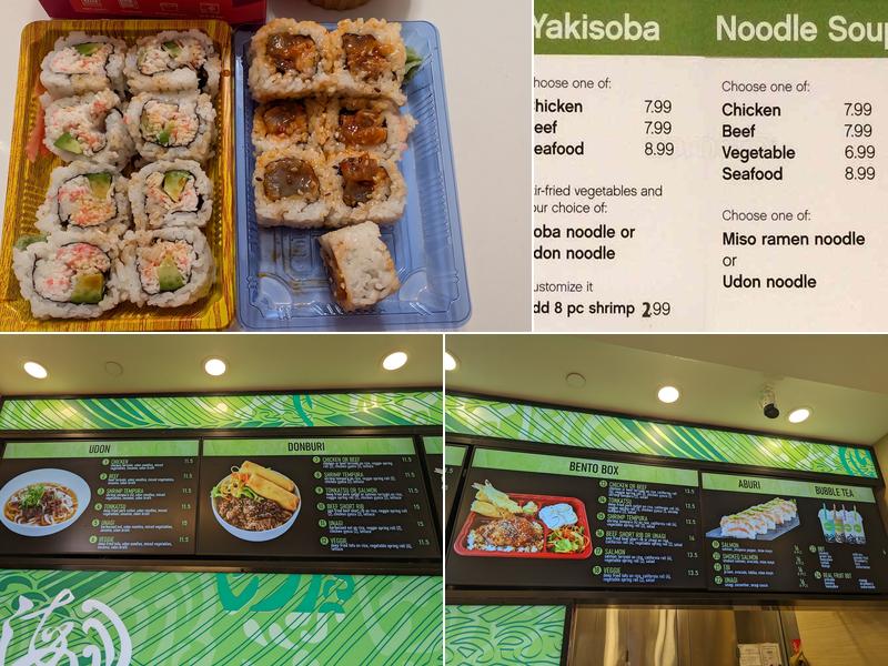 Umi Sushi Express Menu