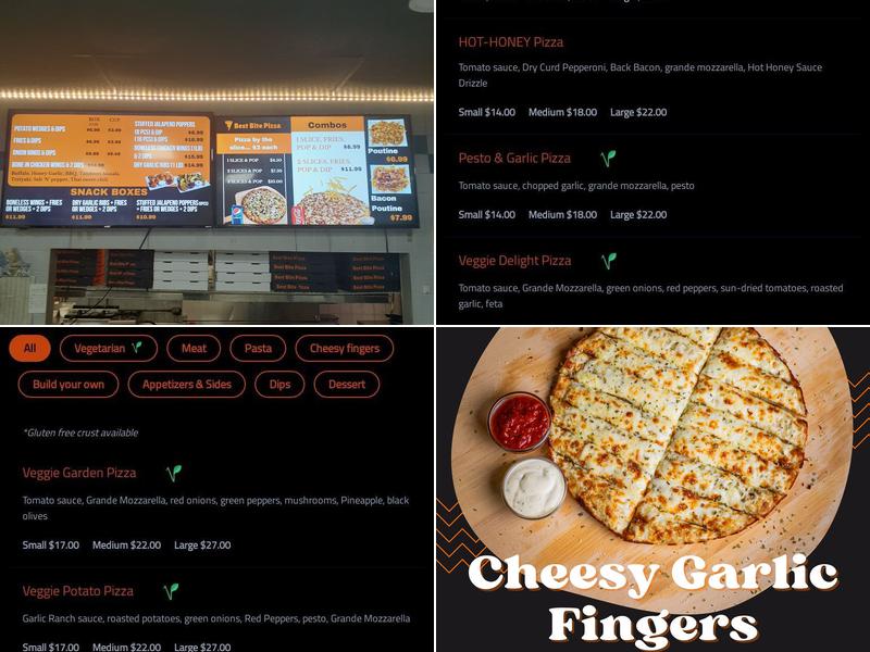 Best Bite Pizza Ltd Menu