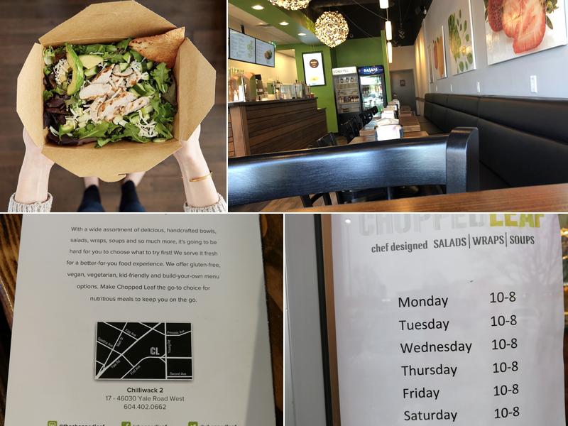 The Chopped Leaf Menu