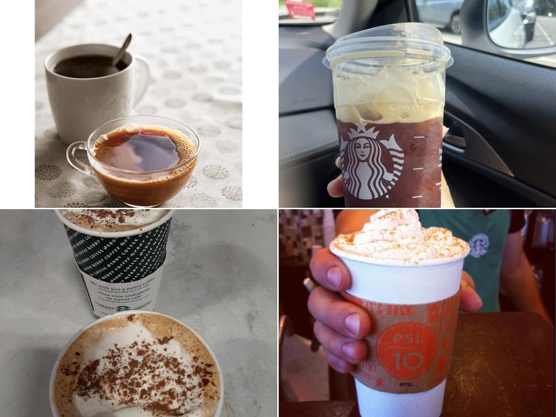 Starbucks Menu
