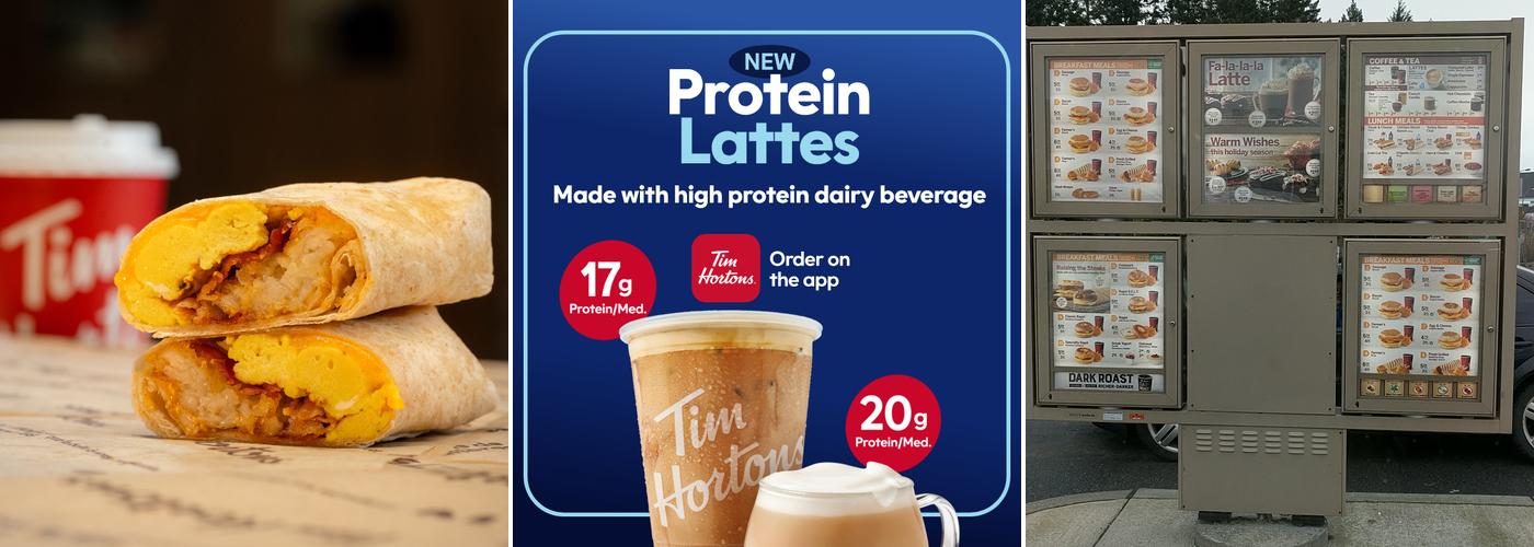 Tim Hortons Menu