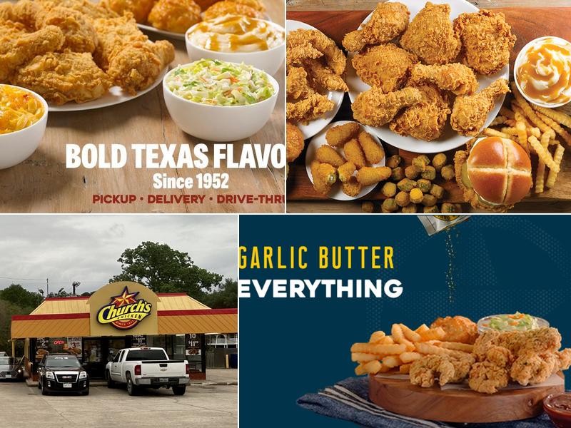 Church's Texas Chicken 208 N Temple Dr, Diboll