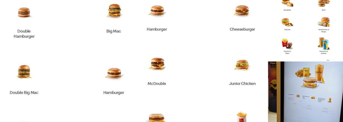 McDonald's Menu