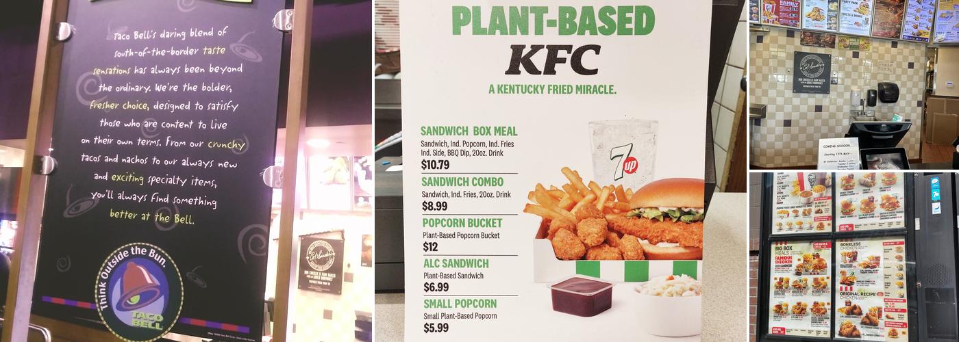 KFC Menu
