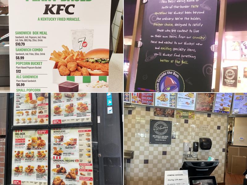 KFC Menu