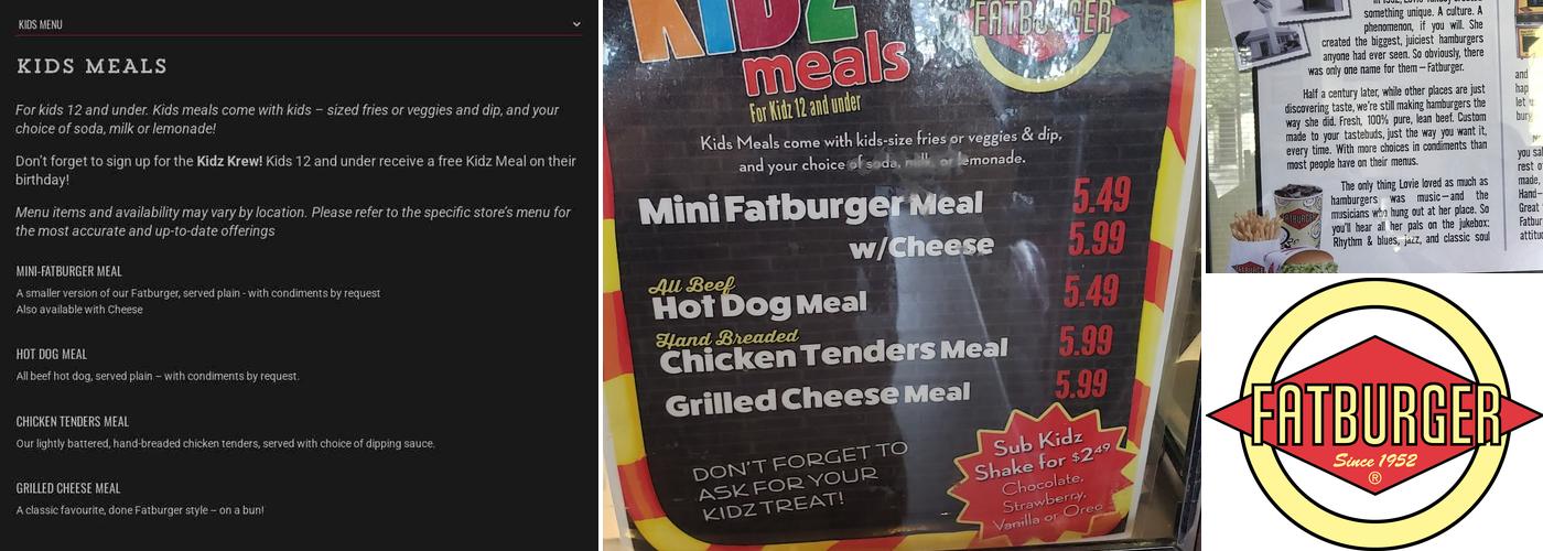 Fatburger Ladner Menu