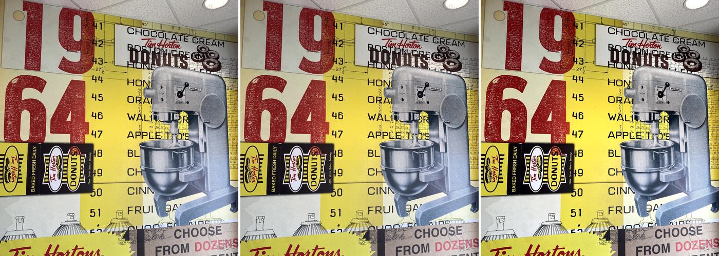 Tim Hortons Menu