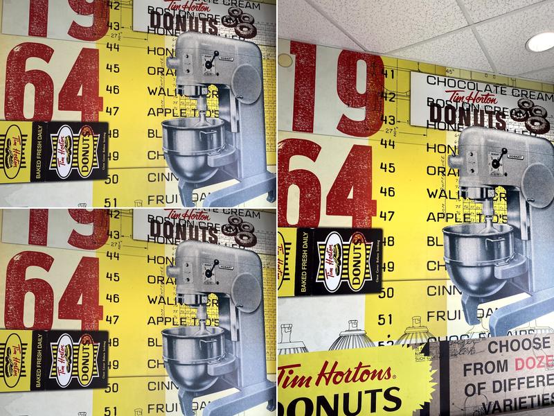 Tim Hortons Menu