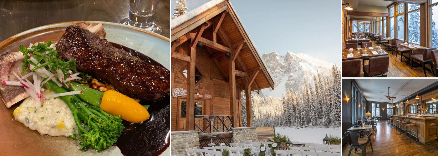 Mount Burgess Dining Room at Emerald Lake Lodge