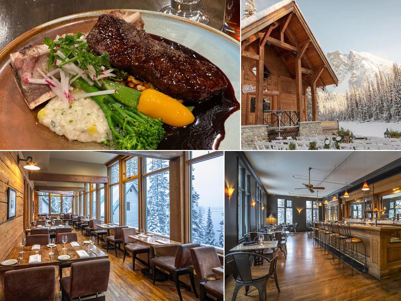 Mount Burgess Dining Room at Emerald Lake Lodge