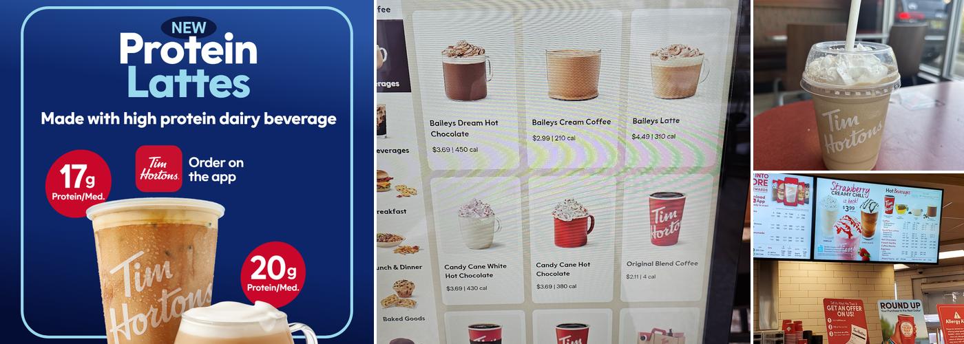 Tim Hortons Menu