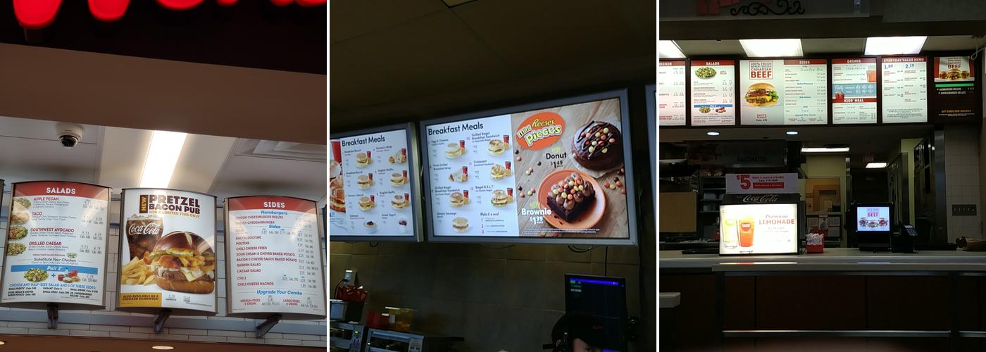 Wendy's Menu