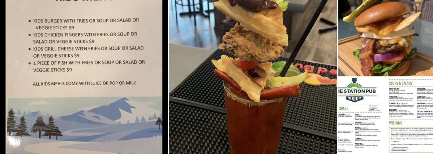 The Station Pub Menu