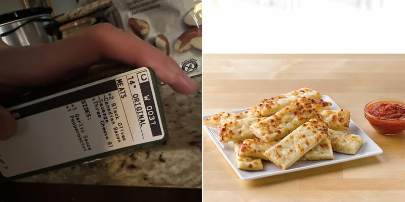 Papa John's Pizza Menu