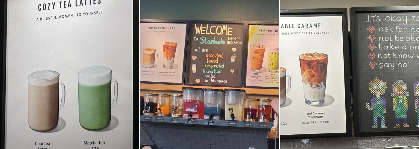 Starbucks Coffee Company Menu