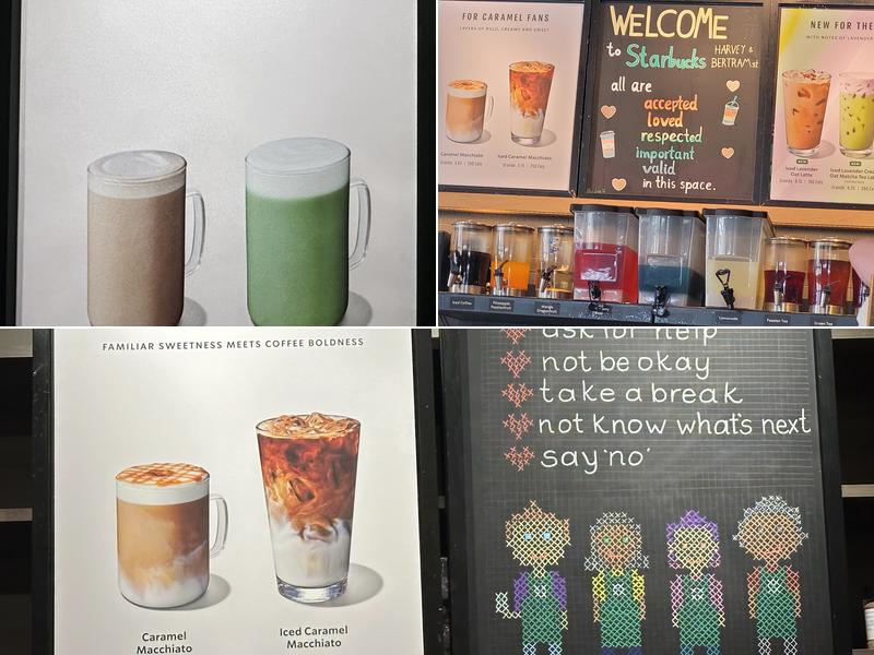Starbucks Coffee Company Menu