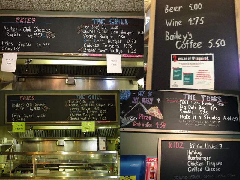 Ridge Rocket Cafe Menu