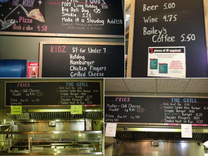 Ridge Rocket Cafe Menu