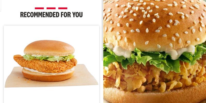 KFC Menu