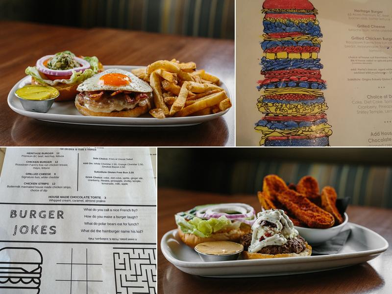 Bin 4 Burger Lounge Menu