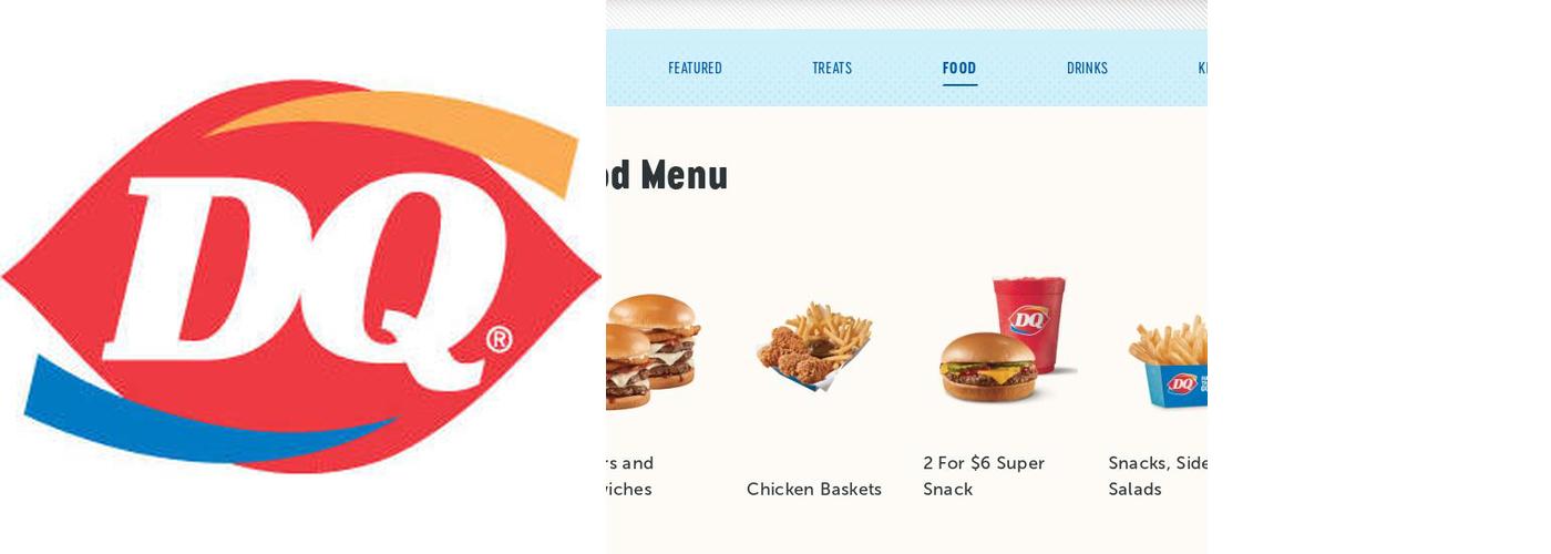 Dairy Queen Grill & Chill Menu