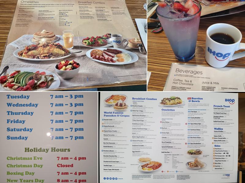 IHOP Menu