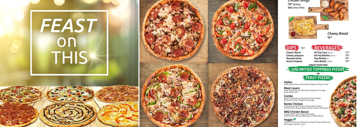 Freshslice Pizza Menu