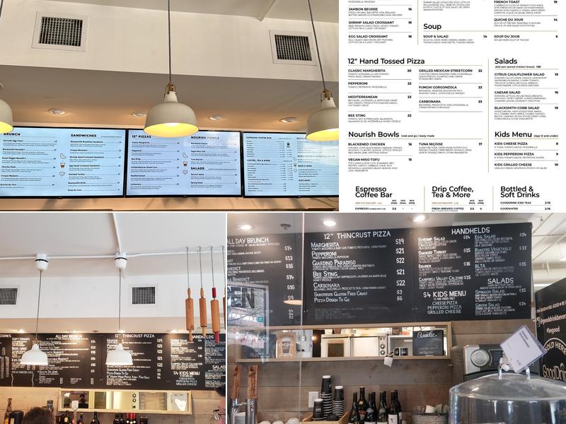 Blacksmith Bakery Menu