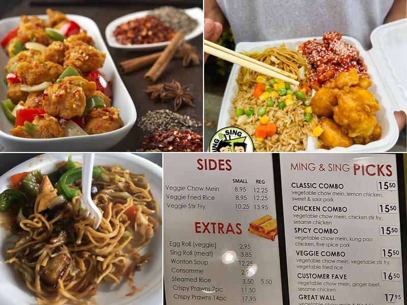 Ming & Sing Chinese Kitchen Menu