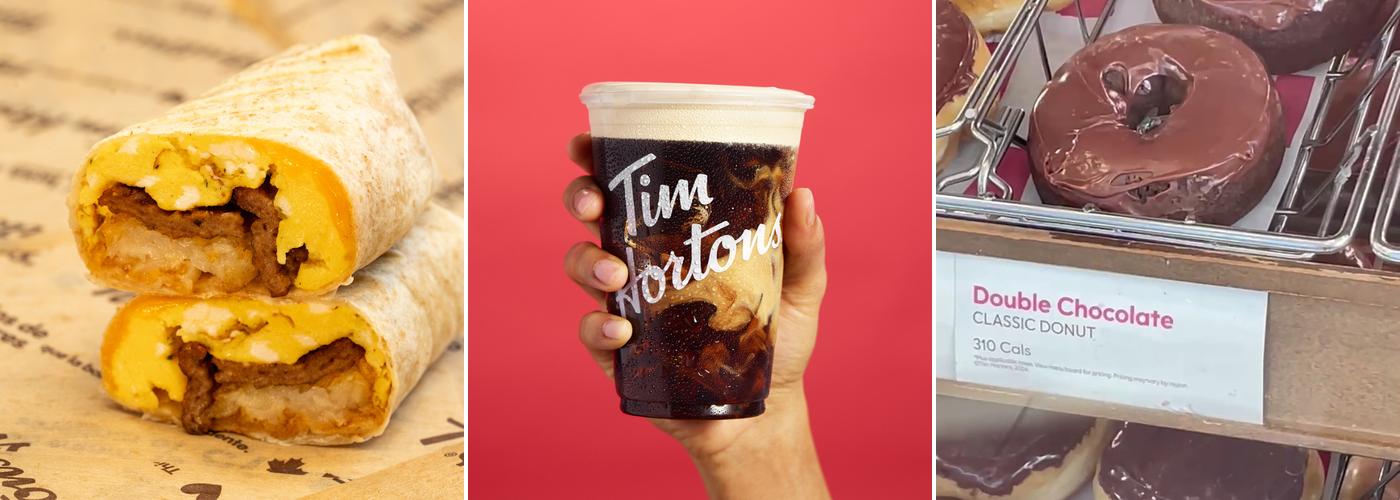 Tim Hortons Menu