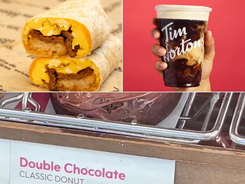 Tim Hortons Menu