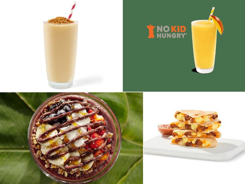 Tropical Smoothie Cafe Menu