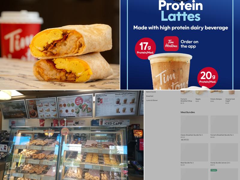 Tim Hortons Menu