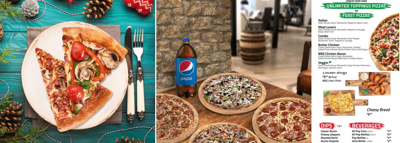 Freshslice Pizza - New West Station Menu