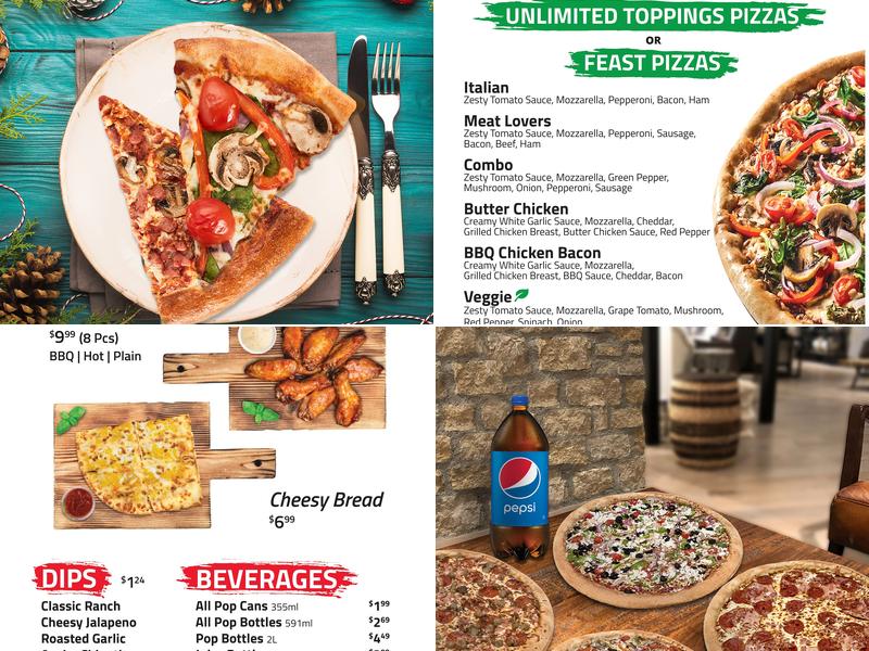 Freshslice Pizza - New West Station Menu