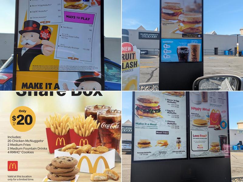 McDonald's Menu
