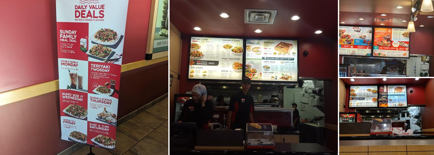 Edo Japan - Riverside Village - Grill and Sushi Menu