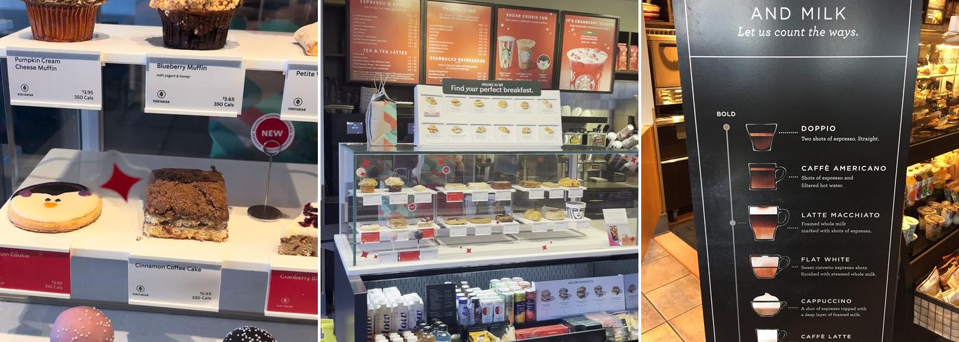 Starbucks Menu