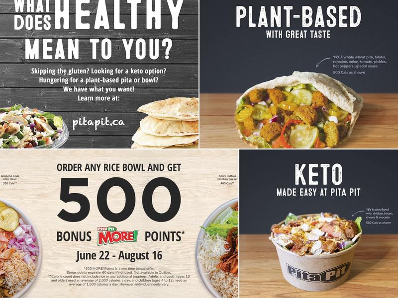 Pita Pit Menu