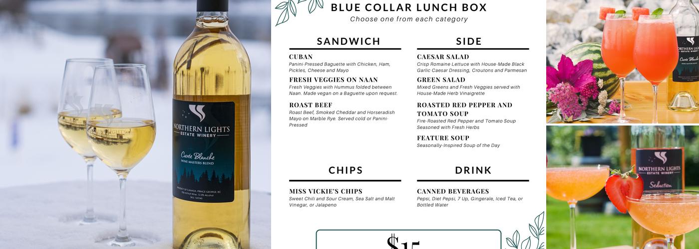 Northern Lights Estate Winery Menu